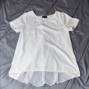 Apt. 9 Cream Chiffon Blouse